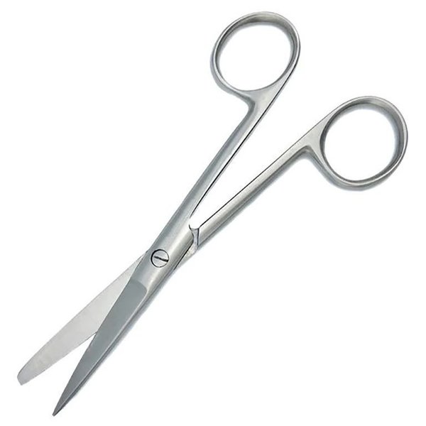 Economy Operating scissor, 5 ½” straight, tungsten carbide, sharp/blunt GS-16-805